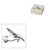 3 Größen Gummi Briefmarke mit Bild Handschriftlich Gummistempel (Stempel)