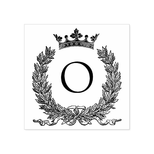 3 Größen Gummi Briefmarke Monogramm Anfangsbuchsta Gummistempel (Prägung)