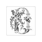 3 Größen Gummi Briefmarke Monogramm Anfangsbuchsta Gummistempel (Prägung)