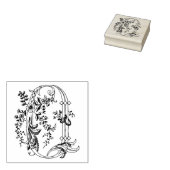 3 Größen Gummi Briefmarke Monogramm Anfangsbuchsta Gummistempel (Stempel)