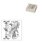 3 Größen Gummi Briefmarke Monogramm Anfangsbuchsta Gummistempel (Stempel)