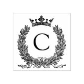 3 Größen Gummi Briefmarke Monogramm Anfangsbuchsta Gummistempel (Prägung)