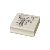 3 Größen Gummi Briefmarke Monogramm Anfangsbuchsta Gummistempel (Stempel)