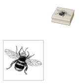 3 Größen Stempel mit Bild Hummel (Stempel)