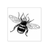 3 Größen Stempel mit Bild Hummel (Prägung)