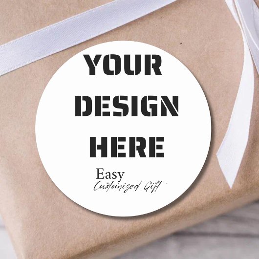 3" großer Rundaufkleber Runder Aufkleber