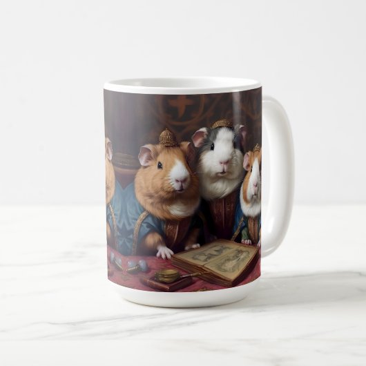 3 Guinea der Renaissance Kaffeetasse (VorderseiteRechts)