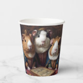 3 Guinea der Renaissance Pappbecher (Rückseite)