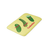 3 Gurken Thunder_Cove Badematte (Schrägansicht)