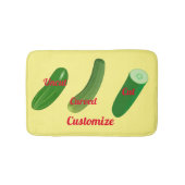 3 Gurken Thunder_Cove Badematte (Vorderseite)