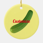 3 Gurken Thunder_Cove Keramik Ornament (Hinten)