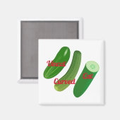 3 Gurken Thunder_Cove Magnet (Vorderseite/Rückseite)
