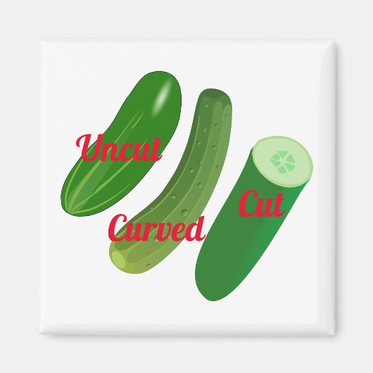 3 Gurken Thunder_Cove Magnet (Vorne)