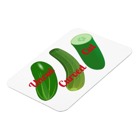 3 Gurken Thunder_Cove Magnet (Linke Seite)