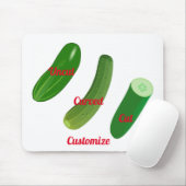 3 Gurken Thunder_Cove Mousepad (Mit Mouse)