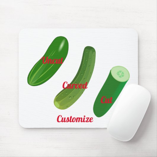 3 Gurken Thunder_Cove Mousepad (Mit Mouse)