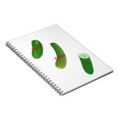 3 Gurken Thunder_Cove Notizblock (Rechte Seite)