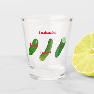 3 Gurken Thunder_Cove Schnapsglas