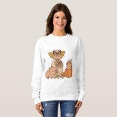 3 Halloween-Capybaras Sweatshirt (Vorne ganz)