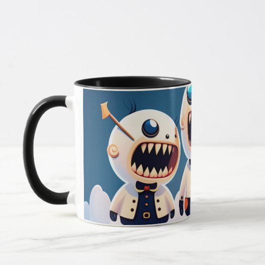 3 Halloween Zombie Tasse (Links)