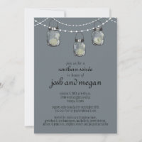 3 HangMason Jars - Engagement Party