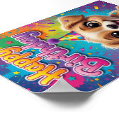 #3 Happy Birthday Poster (Ecke)