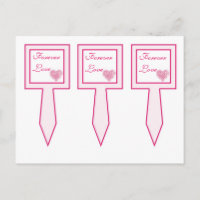 3 Hellrosa Herz Hochzeit Cup Cake Picks