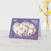 3 Himis Denken Sie Karte (Gelbe Blume)