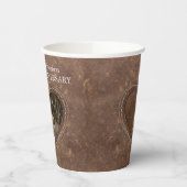 3. Hochzeitstag Foto Pappbecher (Links)