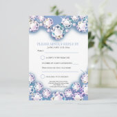 3. Hochzeitstag Party UAWG RSVP Karte (Stehend Vorderseite)