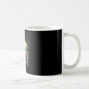 3 Hühner Mond Wolf Hühner heulende Wölfe  Kaffeetasse
