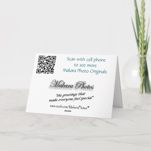 3 Hummingvögel am Züchter - jede Gelegenheit anpas Karte (Rückseite)