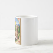 3 Hunde Tasse  (Mittel)