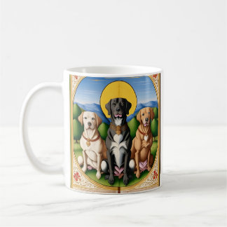 3 Hunde Tasse 