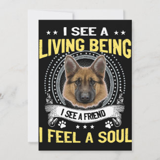 3 I See A Living Being I See A Friend I feel A Sou Einladung