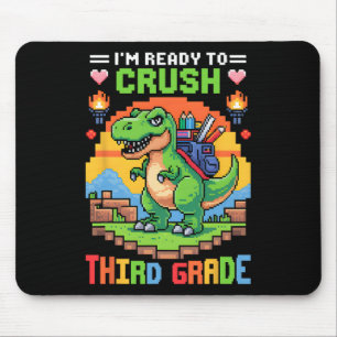 3. Ich bin bereit, die dritte Klasse Dinosaurier-S Mousepad
