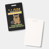 3 Ich bin das psychotische deutsche Schäfermädchen Ausweis (Vorder- & Rückseite)