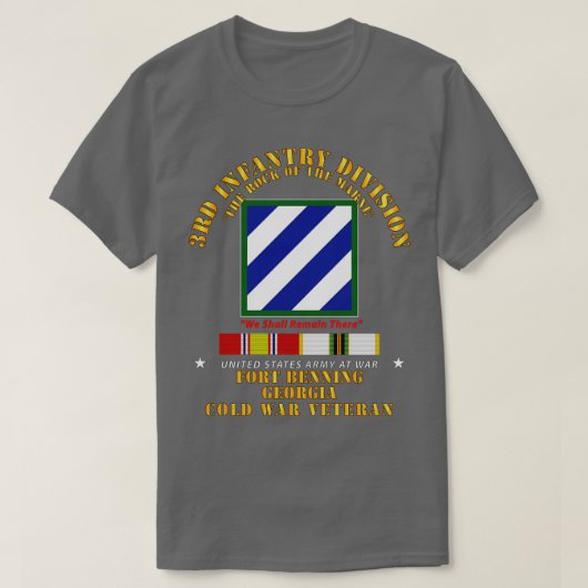 3. ID Fort Benning GA w ColdSVC T-Shirt (Design vorne)