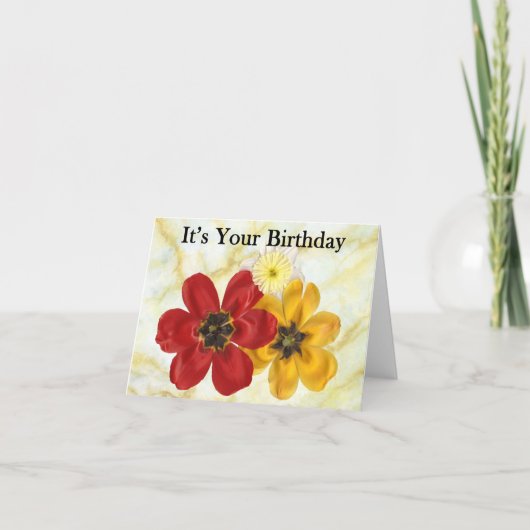 3 Ihr Geburtstag Karte (Vorderseite)