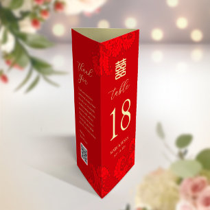 3 in 1 Tischnummer, Menü & Dankeschön Karte