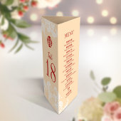3 in 1 Tischnummer, Menü & Dankeschön Karte