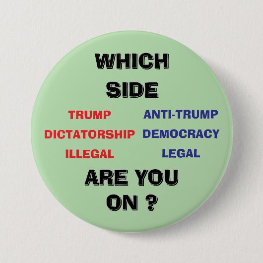 3 inch round Button (Vorderseite)