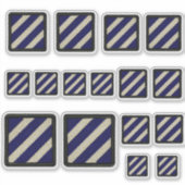 3. INF Infanterieabteilung Fort Stewart Contour Aufkleber (Vorderseite)