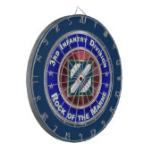 3. Infanterie Division Rock der Marne! Dartscheibe (Vorderseite Links)