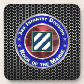 3. Infanterie Division Rock der Marne! Getränkeuntersetzer (Vorderseite)