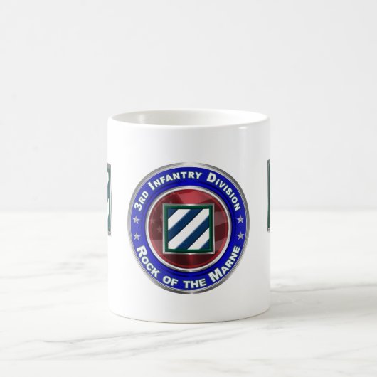 3. Infanterie Division Rock der Marne! Kaffeetasse (Mittel)