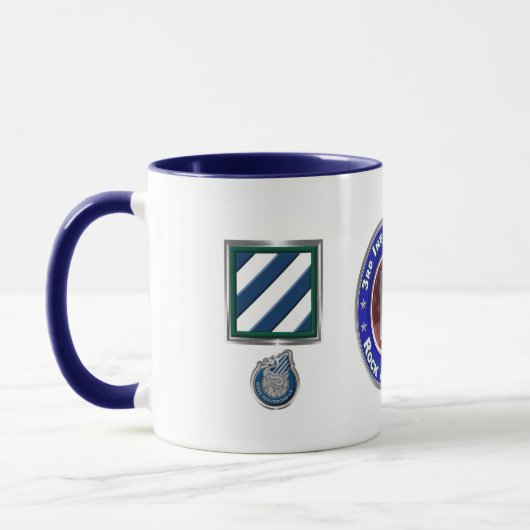 3. Infanterie Division Rock der Marne! Tasse (Links)