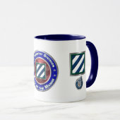 3. Infanterie Division Rock der Marne! Tasse (VorderseiteRechts)