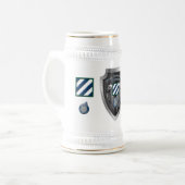 3. Infanterie-Division "Rock of the Marne" Bierglas (Vorderseite Links)