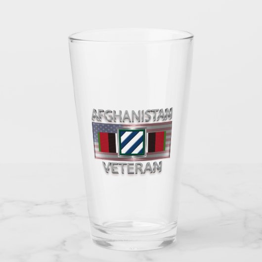 3. Infanterieabteilung Afghanistan Veteran Glas (Vorderseite)